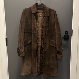 DANIER brown suede jacket